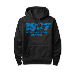 '25 Unisex Fayetteville State Black Hoodie w/ 1867 Logo