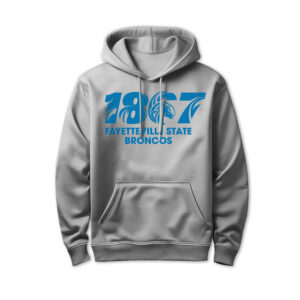'25 Unisex Fayetteville State Gray Hoodie w/ 1867 Logo