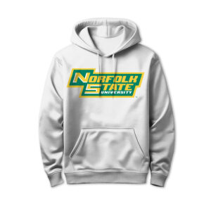 '25 Unisex Norfolk State Hoodie 3 White
