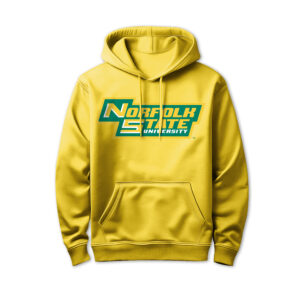 '25 Unisex Norfolk State Hoodie 3 Yellow