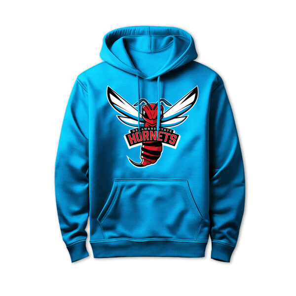 '25 Unisex Delaware State Hoodie w/ Primary Mark - Color - Image 2