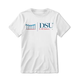 '25 Unisex Delaware State Tee w/ Academic Mark - Color