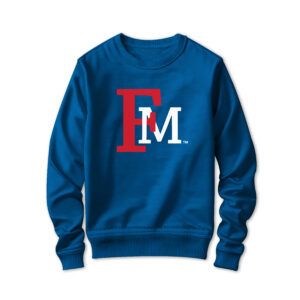 '25 Unisex Francis Marion Blue Sweatshirt w/ FM