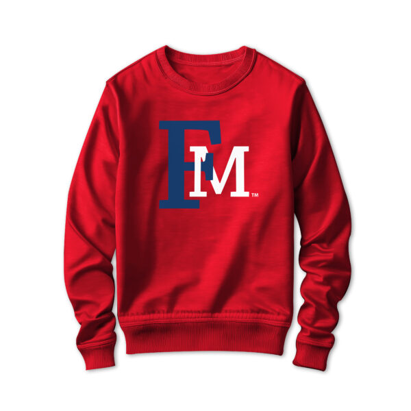 '25 Unisex Francis Marion Red Sweatshirt w/ FM