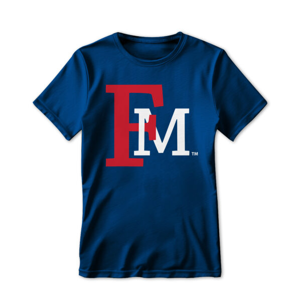 '25 Unisex Francis Marion Blue Tee w/ FM