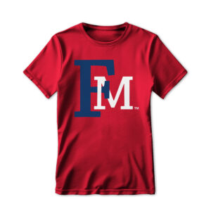 '25 Unisex Francis Marion Red Tee w/ FM