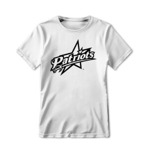 '25 Unisex Francis Marion White Tee w/ Athletic Mark Black