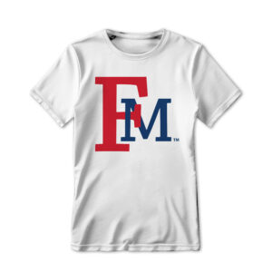 '25 Unisex Francis Marion White Tee w/ FM