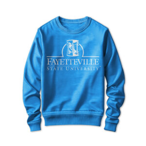 '25 Unisex Fayetteville State Blue Sweatshirt w/ Primary Mark