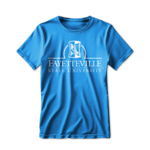 '25 Unisex Fayetteville State Blue Tee w/ Primary Mark