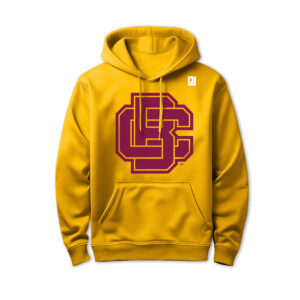 '25 Unisex Bethune Cookman Gold Hoodie w/ Primary Logo Variation