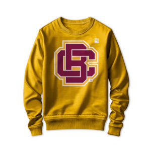 '25 Unisex Bethune Cookman Gold Sweatshirt w/ Primary Logo