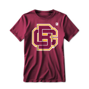 '25 Unisex Bethune Cookman Maroon Tee w/ Primary Logo