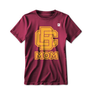 '25 Unisex Bethune Cookman Maroon Tee w/ Primary Logo Mom