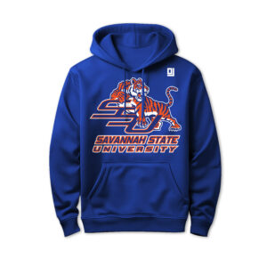 '25 Unisex Savannah State Blue Hoodie w/ Primary Mark