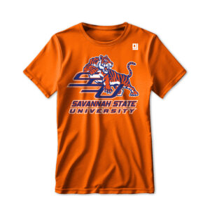 '25 Unisex Savannah State Orange Tee w/ Primary Mark