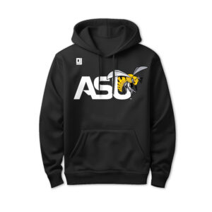 '25 Unisex Alabama State Black Hoodie w/ Logo 2
