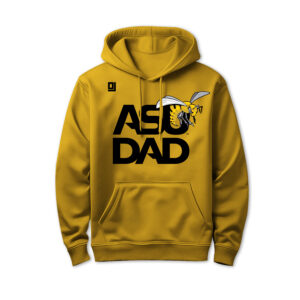 '25 Unisex Alabama State Gold Hoodie w/ Dad Logo