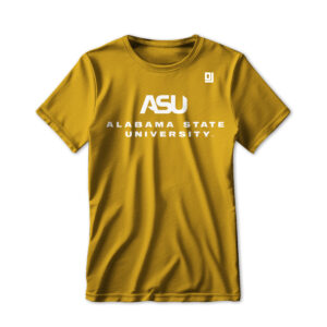 '25 Unisex Alabama State Gold Tee w/ Logo 1