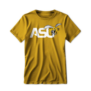 '25 Unisex Alabama State Gold Tee w/ Logo 2
