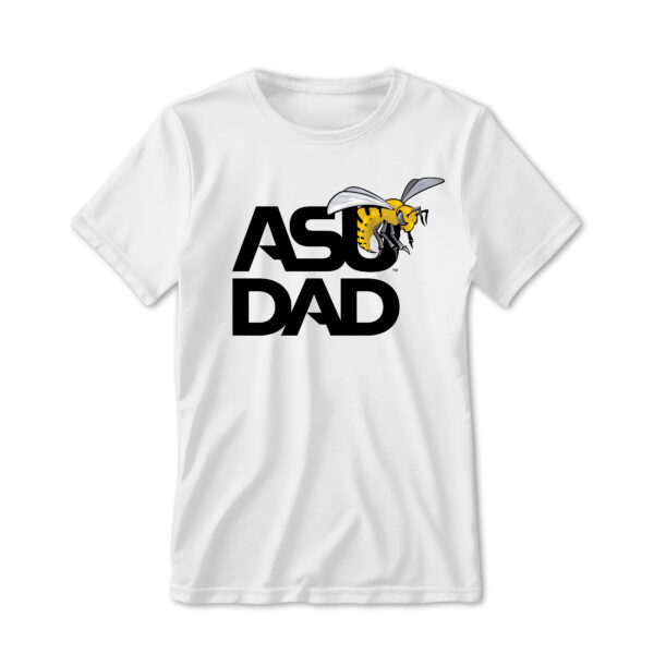'25 Unisex Alabama State White Tee w/ Dad Logo