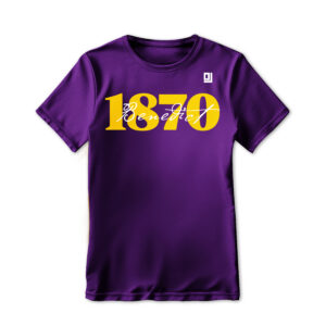'26 Unisex Benedict Purple Tee 1870 Horizontal