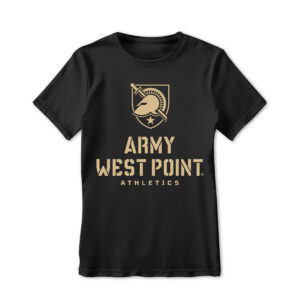'26 Unisex ARMY Black T-Shirt Word Mark 5 Athletics