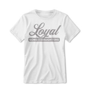 '26 Unisex SC State White Tee w/ Loyal Sons and Daughters