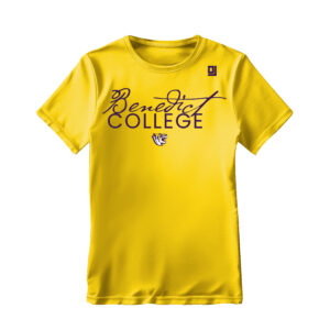 '26 Unisex Benedict Gold Tee BC Cursive